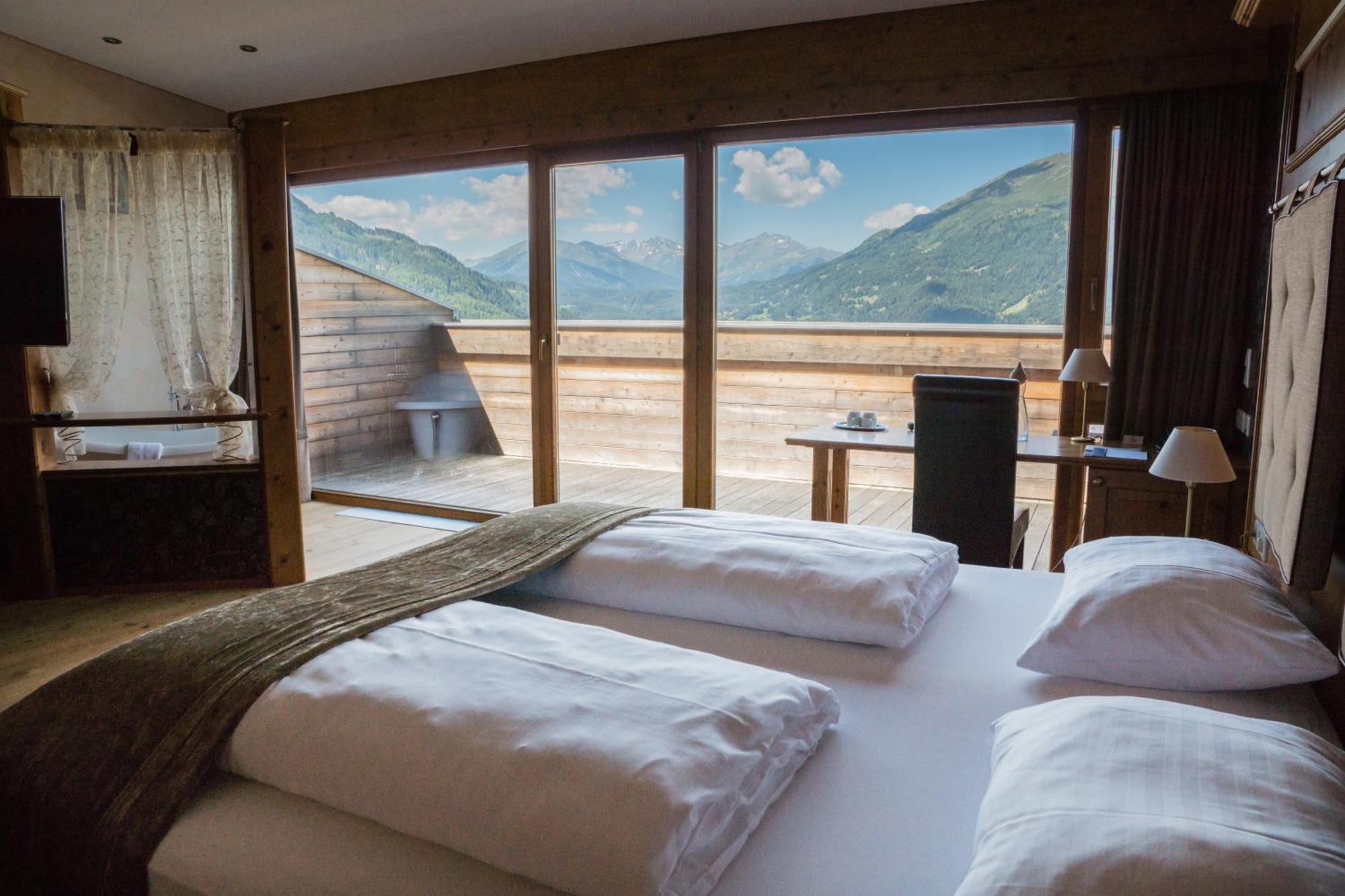 Wellness Aparthotel Panorama Alpin - Ferienwohnungen Jerzens Im Pitztal ภายนอก รูปภาพ