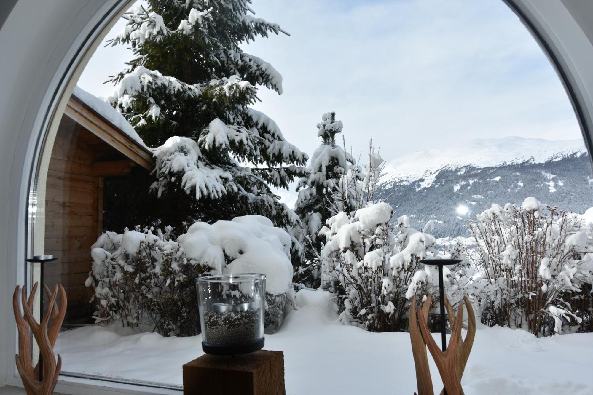 Wellness Aparthotel Panorama Alpin - Ferienwohnungen Jerzens Im Pitztal ภายนอก รูปภาพ